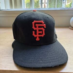 BUNDLE - New Era Black World Series Hats San Francisco Giants MLB (4 HATS)